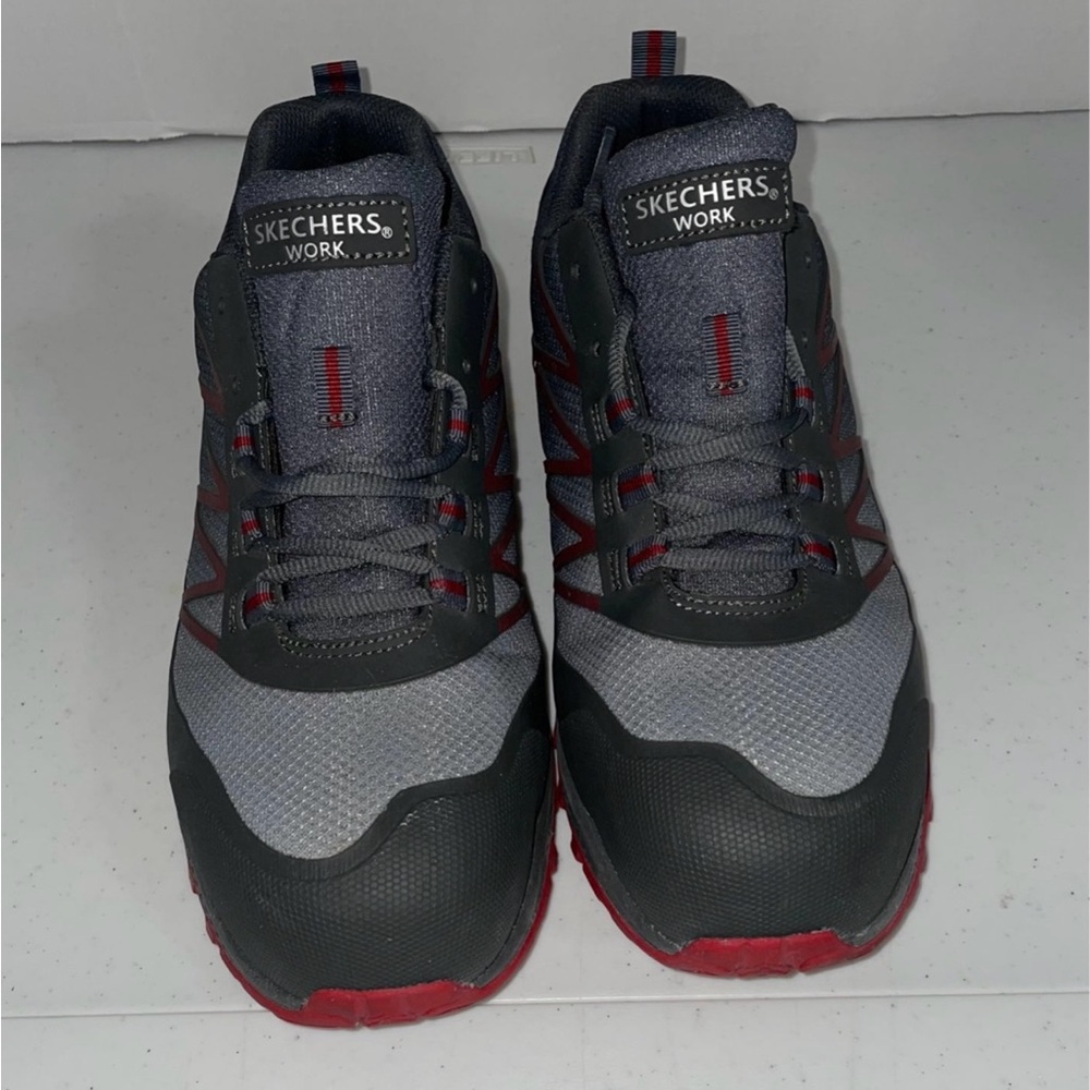 SKECHERS MEN'S Work: Puxal ESD Comp Toe WORK SHOES style #200046 Color: GYRD